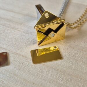 Ketting Enveloppe met mini briefje